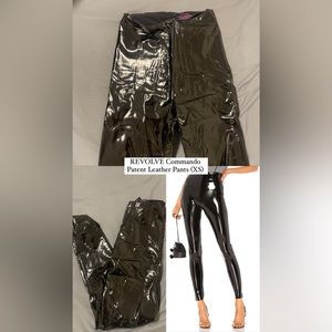 REVOLVE Commando Patent Leather Pants Sz XS